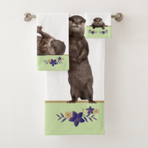 Bad Wild Wezels - Baby Otters Handdoek