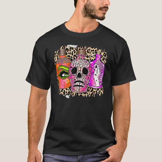 Bad Witch Energy Leopard T-shirt (Voorkant)