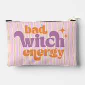 Bad Witch Energy Sinaasappel en Paarse gestreepte Etui (Achterkant)