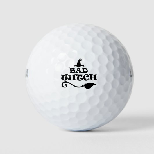 Bad Witch Golf Balls Golfballen (Voorkant)
