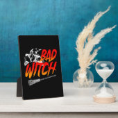 Bad Witch Halloween Fotoplaat (Zijkant)