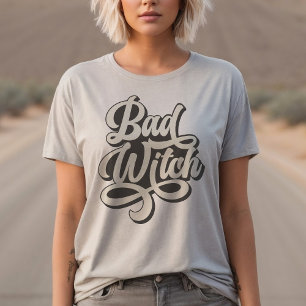 Bad Witch Retro Style T-shirt