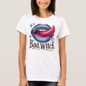 Bad Witch Sexy Mouth T-shirt (Voorkant)