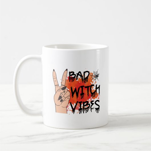 Bad Witch Vibes Koffiemok (Links)