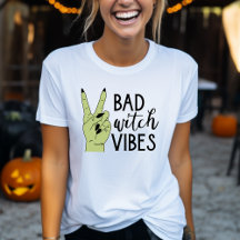 Bad Witch Vibes Moderne Vrouwen Halloween