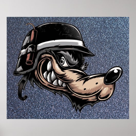 Bad Wolf Poster (Voorkant)