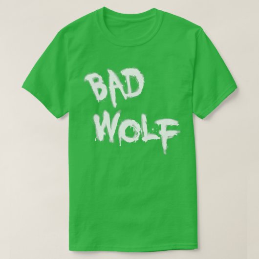 Bad Wolf T-shirt (Design voorkant)