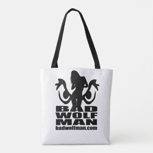 Bad Wolfman Tote Bag (Achterkant)