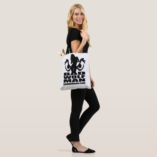 Bad Wolfman Tote Bag (Op model)