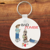 Bad Zombie Sleutelhanger (Voorkant)
