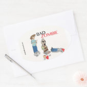 Bad Zombie Sticker (Envelop)