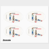 Bad Zombie Sticker (Vel)