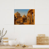 Bada Bagh Chhatris Poster (Keuken)