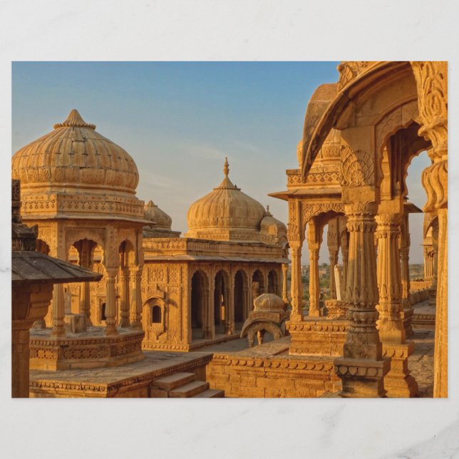 Bada Bagh Chhatris Scrapbook Paper (Voorkant)