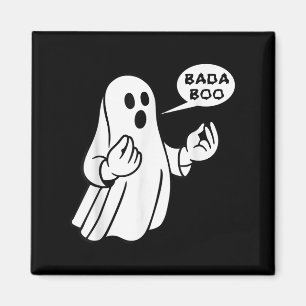 Bada Boo Italiaans spook grappige Halloween T-shir Magneet