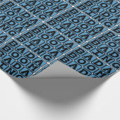 Bada Boom Bada Bing, Alliteratieve Onomatopee Cadeaupapier (Hoek)