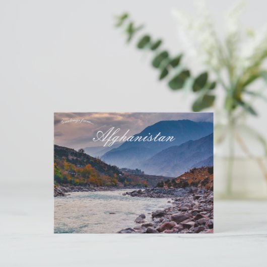 Badakhshan Afghanistan Briefkaart (Staand voorkant)