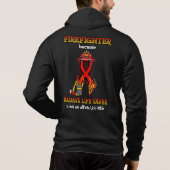 BADASBESPARING...FIREFIGHTER HOODIE (Achterkant)