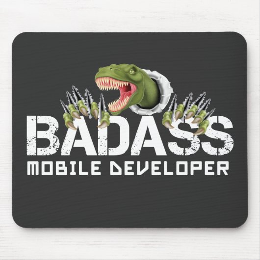 BADASMOBIELE ONTWIKKELER - MOBIELE DEV-FUN MUISMAT (Voorkant)