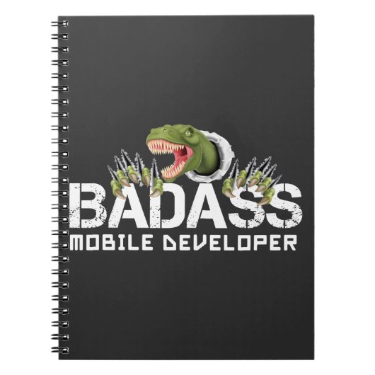 BADASMOBIELE ONTWIKKELER - MOBIELE DEV-FUN NOTITIEBOEK (Voorkant)