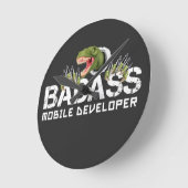 BADASMOBIELE ONTWIKKELER - T-REX MOBILE DEV-FUN RONDE KLOK (Hoek)