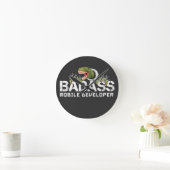 BADASMOBIELE ONTWIKKELER - T-REX MOBILE DEV-FUN RONDE KLOK (Huis)