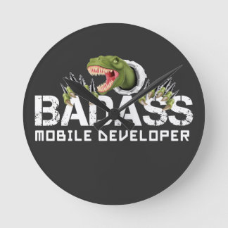BADASMOBIELE ONTWIKKELER - T-REX MOBILE DEV-FUN RONDE KLOK