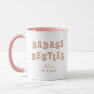 Badass Besties Grappige Bruidsmeisje Favor Gift Mok