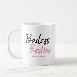 Badass Besties Pink Koffiemok