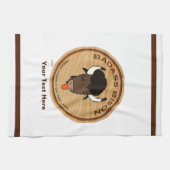 Badass Bison Boerderij Logo Theedoek (Horizontaal)