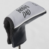 Badass Bonus Pap Stepfather Vaderdag Stepdad Golfheadcover (3/4 voorkant)