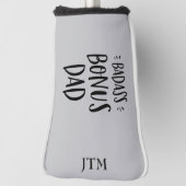 Badass Bonus Pap Stepfather Vaderdag Stepdad Golfheadcover (Draai 90)