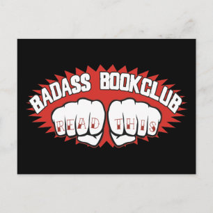 Badass Bookclub Briefkaart