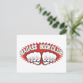 Badass Bookclub Briefkaart (Staand voorkant)