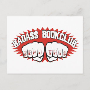 Badass Bookclub Briefkaart