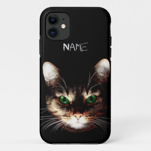 Badass Cats - groene ogen Case-Mate iPhone Case