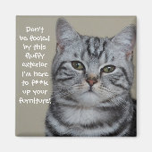 Badass Cats Magneet (Voorkant)