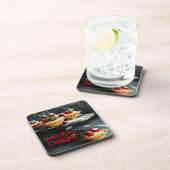 BADASS COOKIER Funny geeft hard ONDERZETTER (Rechterzijde)