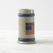 BADASS DAD PATRIOTISCHE BEER STEIN BIERPUL (Center)