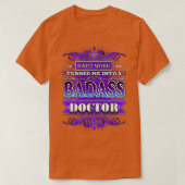 BADASS Doctor T-shirt (Design voorkant)
