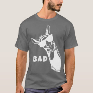 Badass Donkey Grappige Pun Graphic Nieuwigheid Ver T-shirt