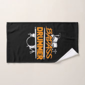 Badass Drummer Handdoek (Handdoek)