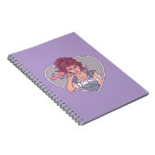 BADASS FEMINIST, cartoon Notitieboek (Rechterzijde)