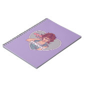 BADASS FEMINIST, cartoon Notitieboek (Linkerzijde)