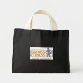 Badass Fitness canvas tas (Voorkant)