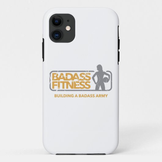 Badass Fitness iPhone hoesje (Achterkant)
