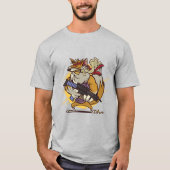 Badass Fox T-shirt (Voorkant)