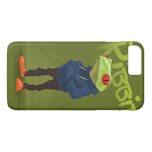 Badass Frog Ribbit Case-Mate iPhone Case (Achterkant (Horizontaal))