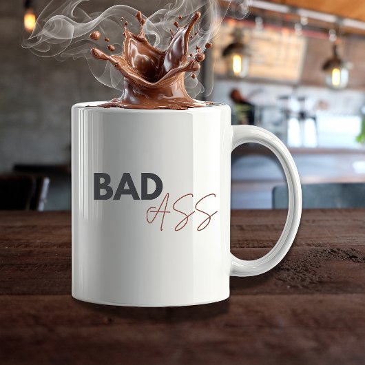 BADAss – Funny Coffee Humor | Modern Boss Koffiemok