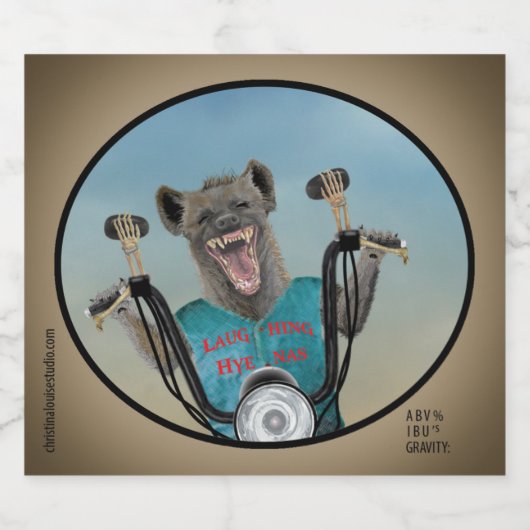 Badass Game Changer (leeg) Bier Etiket (Enkel label)